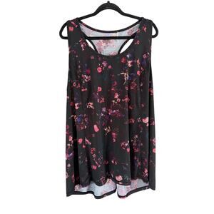 LIVI Active Lane Bryant Women's Plus Size Floral Active Tank Top Size 22/24 3X